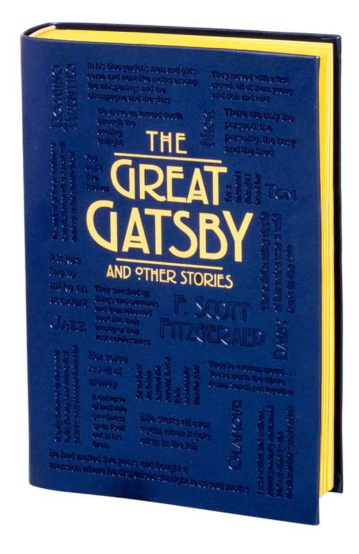 Great Gatsby and Other Stories by F. Scott Fitzgerald: Flexibound; 456 pages / English