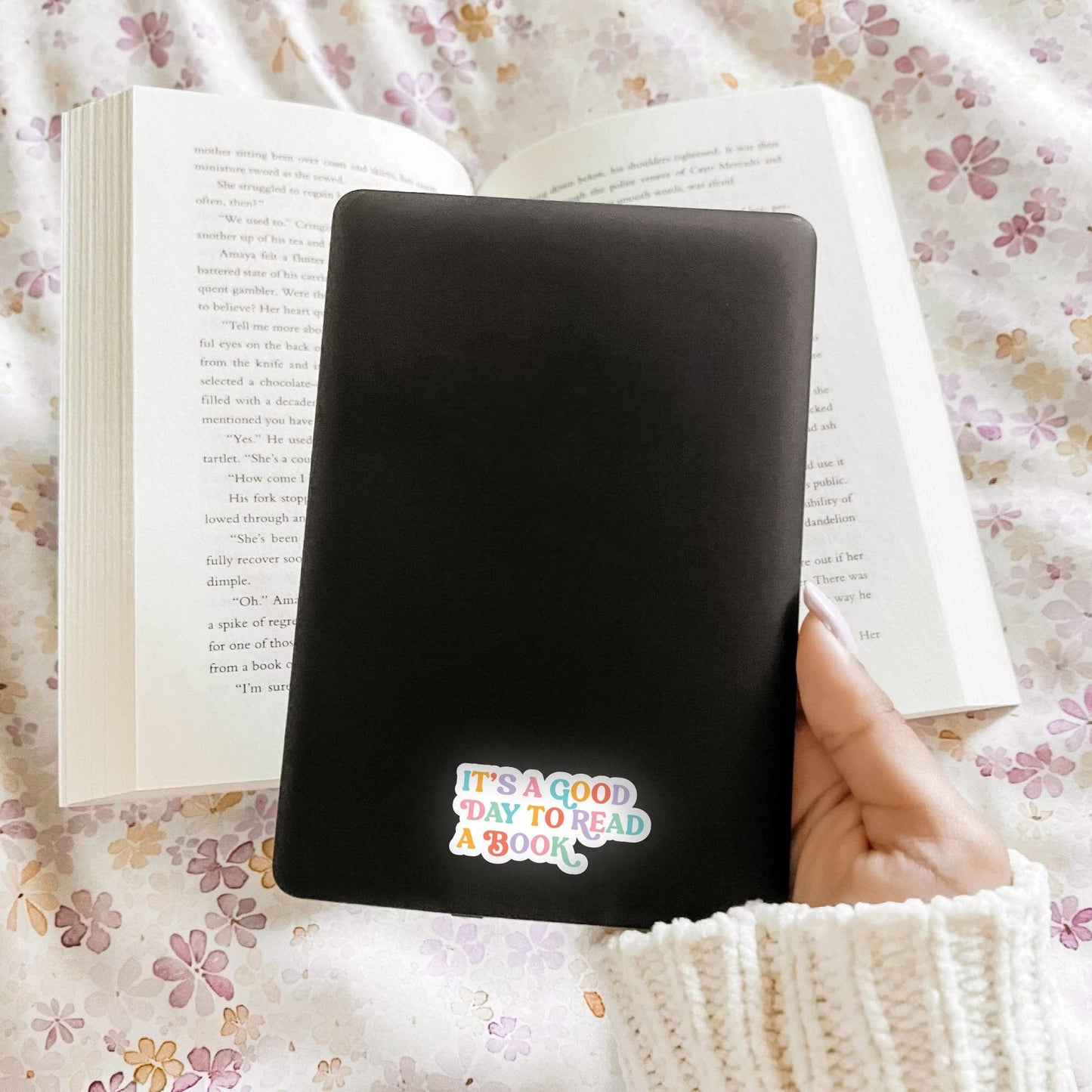 It's A Good Day To Read A Book Decal: One Size