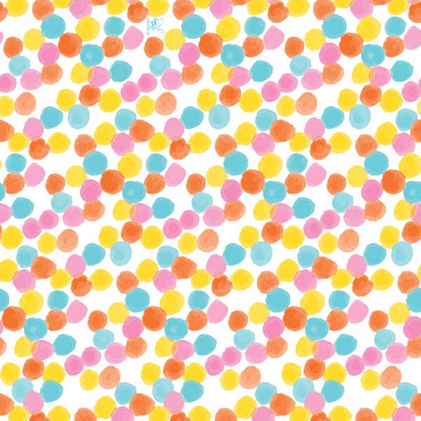 Classic Print Tissue Paper Bulk Packed Sheets: Americana Bows / 120 Pack / 20x30"