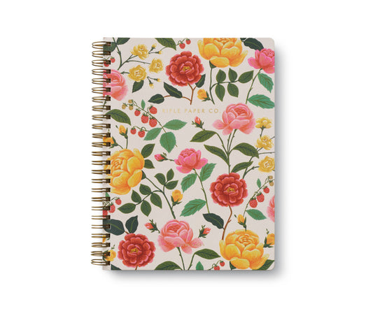 Roses Spiral Notebook