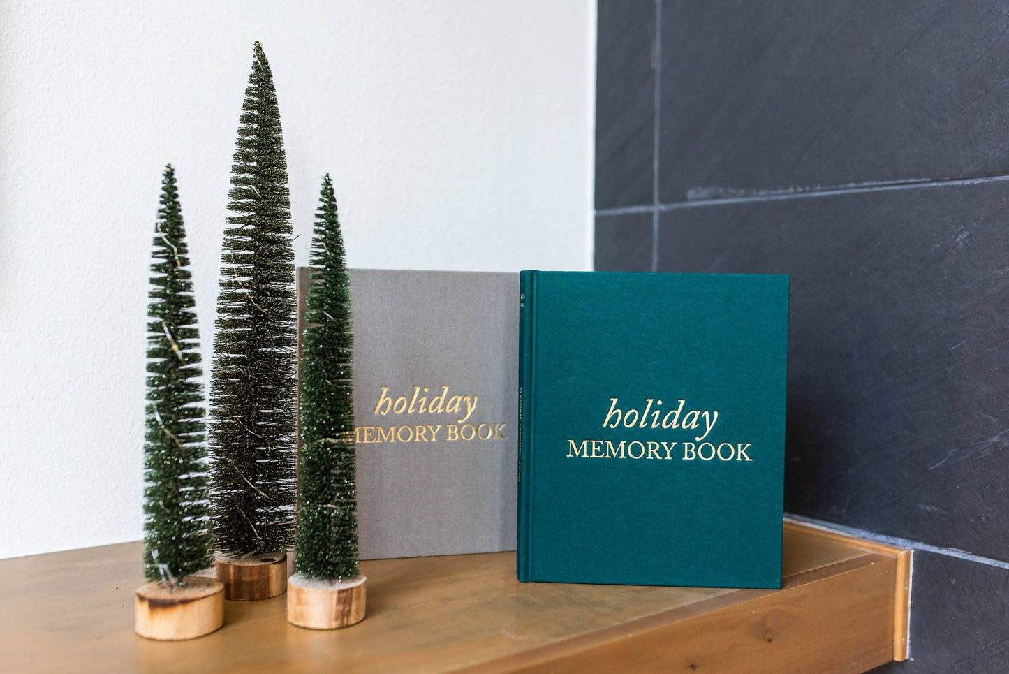 Holiday Memory Book & Family Keepsake | Memory Scrapbook: Emerald