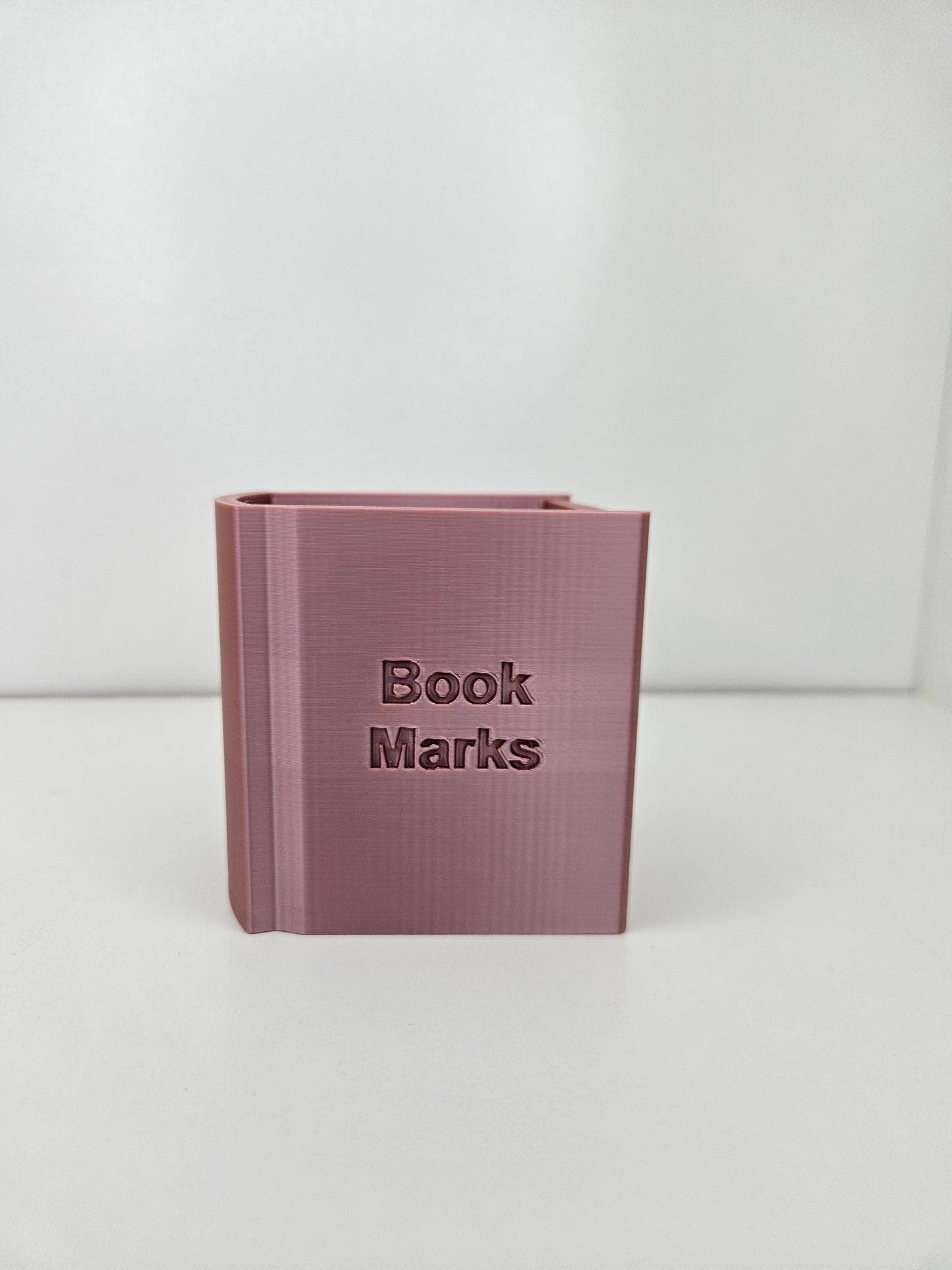 Bookmark Display Book – Bookmark Holder & Organizer: Rose Gold