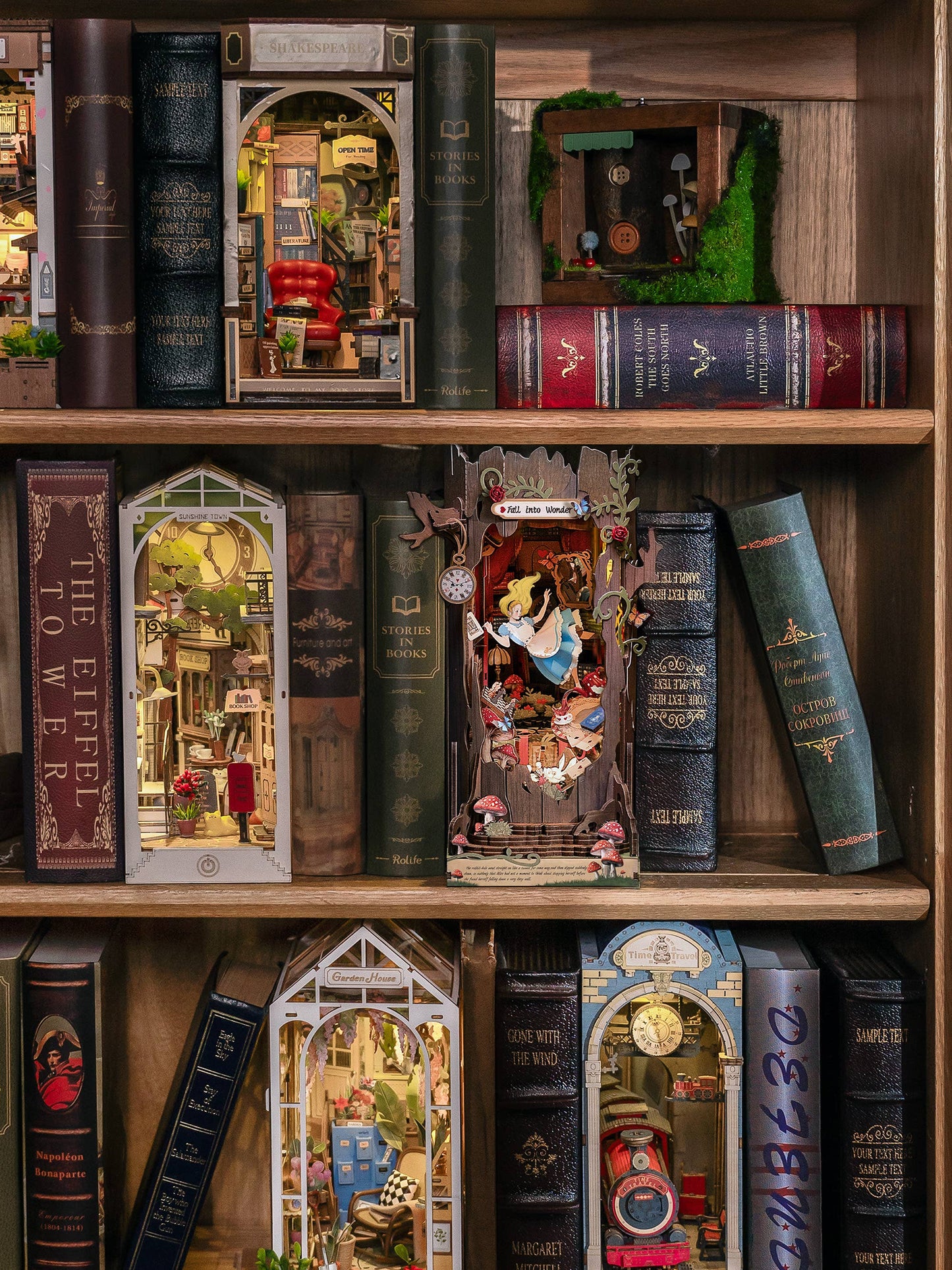 DIY Book Nook Kit: Fall into Wonder
