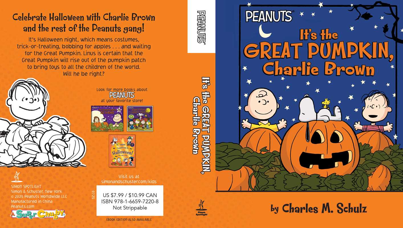 It's the Great Pumpkin, Charlie Brown by Charles  M. Schulz: Board Books; 22 pages / English