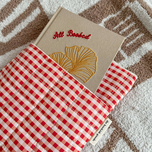 Gingham Book Sleeve: Gingham