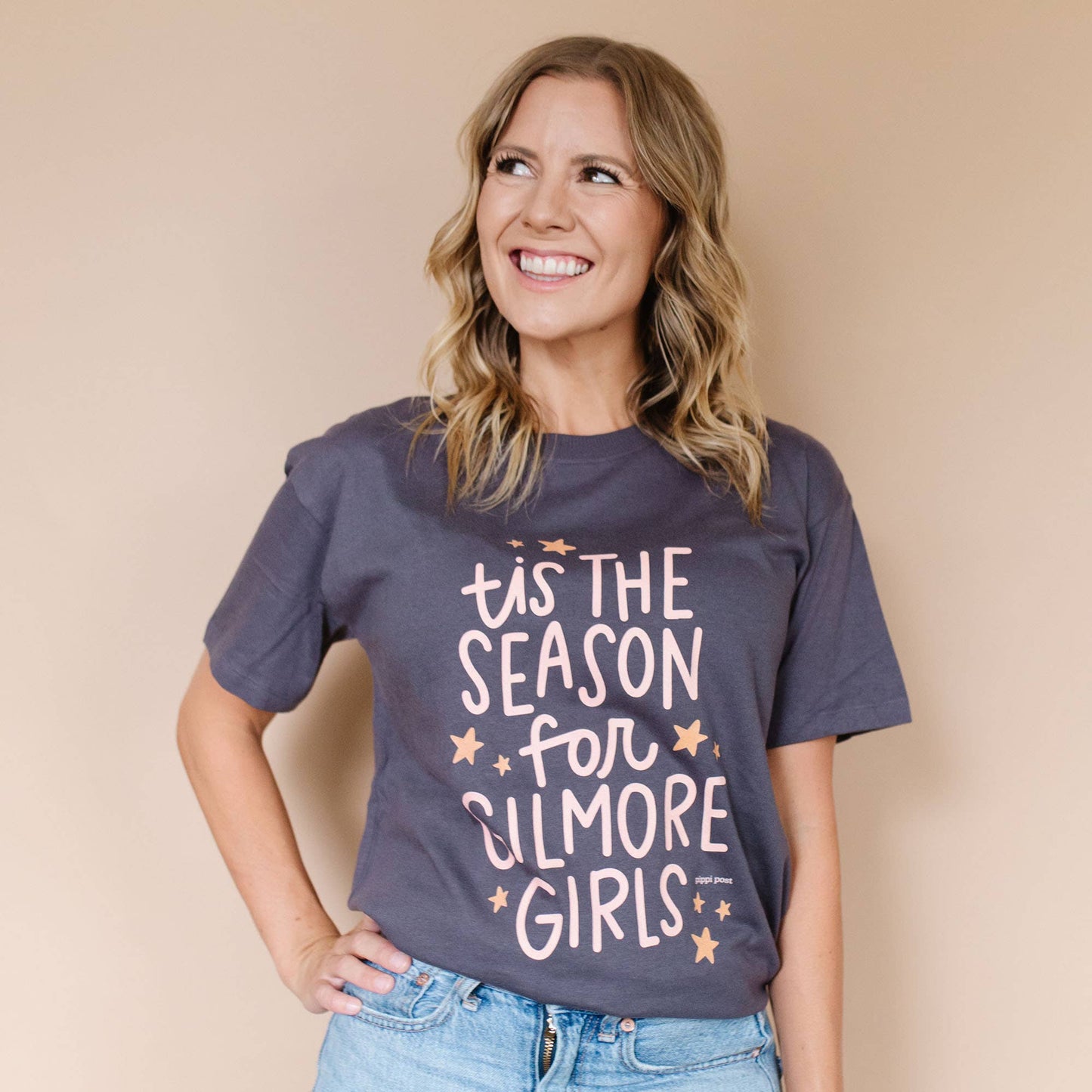 Gilmore Season - Pippi Tee - Dark Gray: M