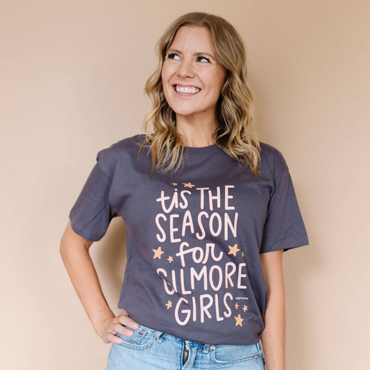 Gilmore Season - Pippi Tee - Dark Gray: XL