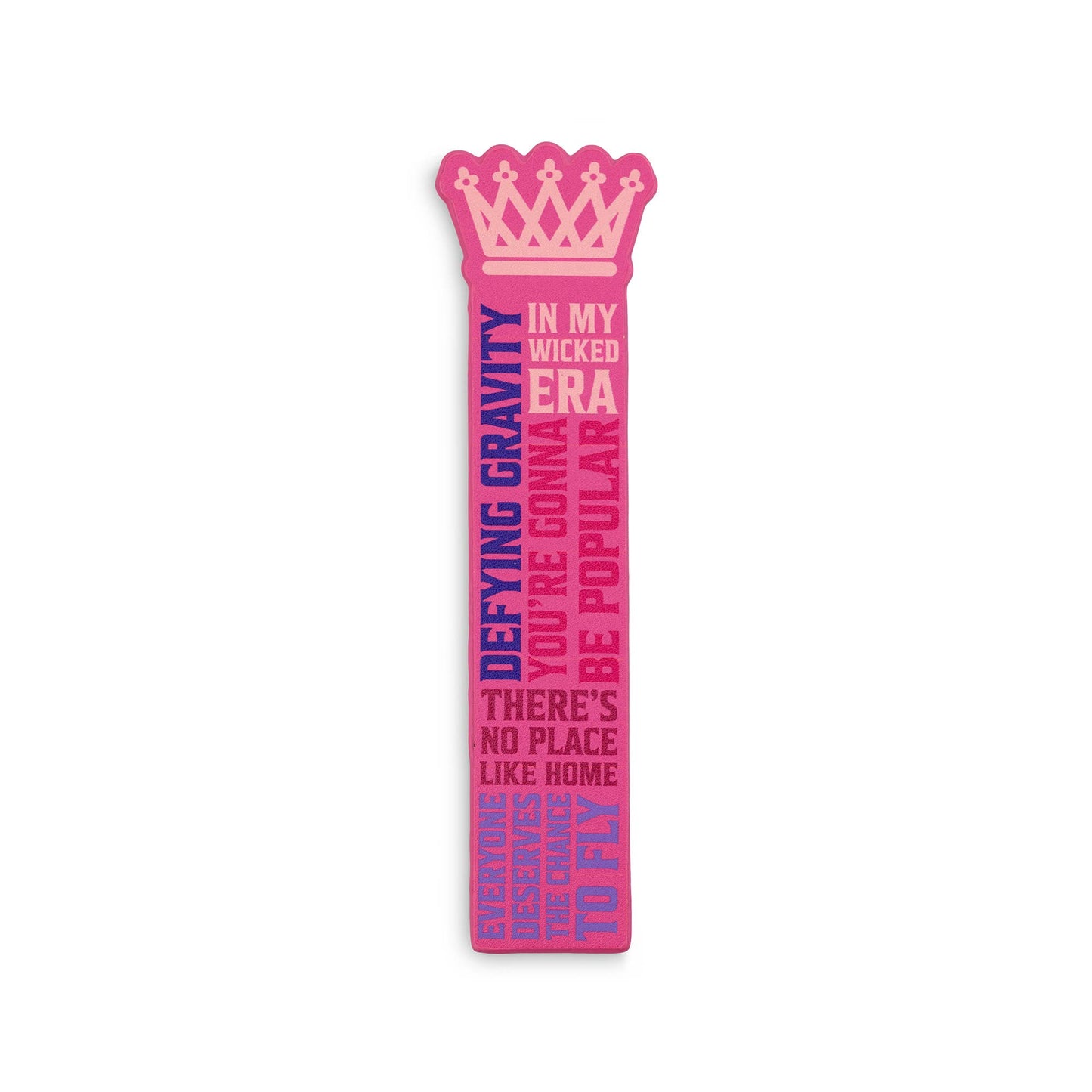 Wicked Bookmark, Crown (Pinks)