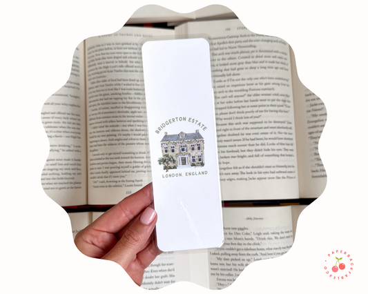 Bridgerton Estate Bookmark