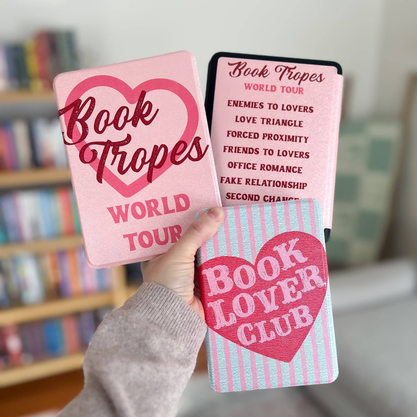 Book Lover Club Kindle Case: Clear Back / Colorsoft / Paperwhite 12 Gen. (2024)