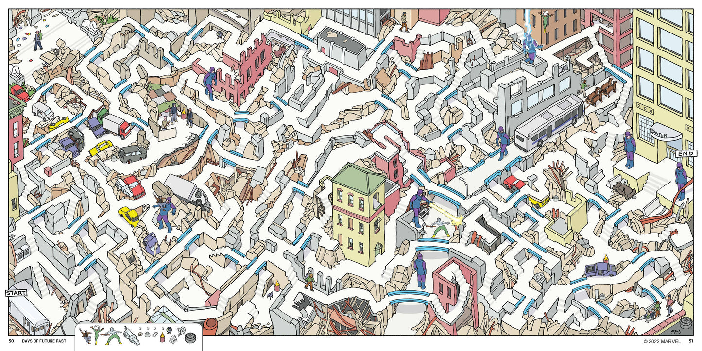 Marvel Mazes