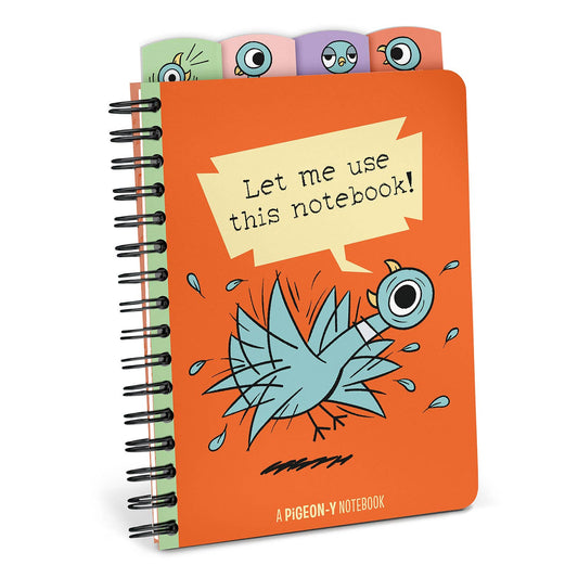 Let Me Use This Notebook – Pigeon Journal by Mo Willems