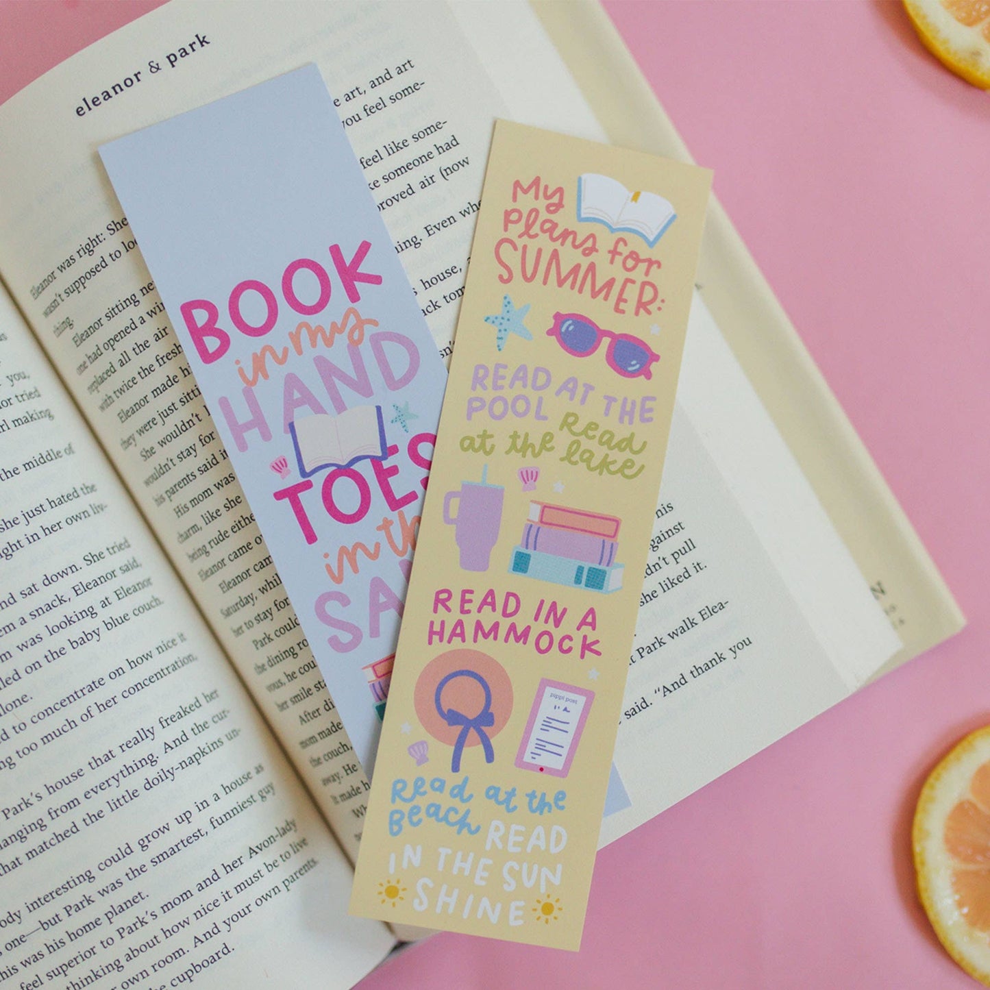 Summer Reading Plans Bookmark Set