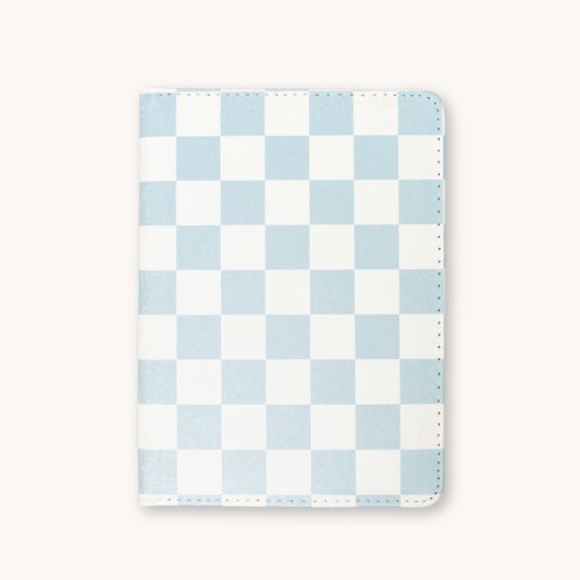 Blue Checker Kindle Case: Kindle Paperwhite (11th Generation)