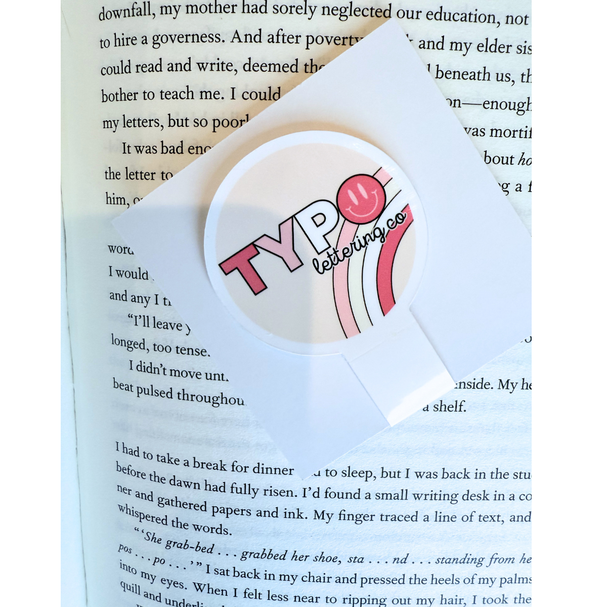 It's spicy in here romance magnetic bookmark