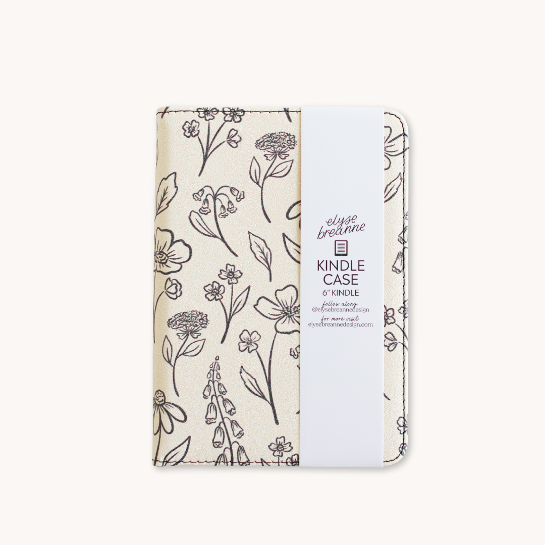 Pressed Floral Kindle Case: Kindle Paperwhite (11th Generation)
