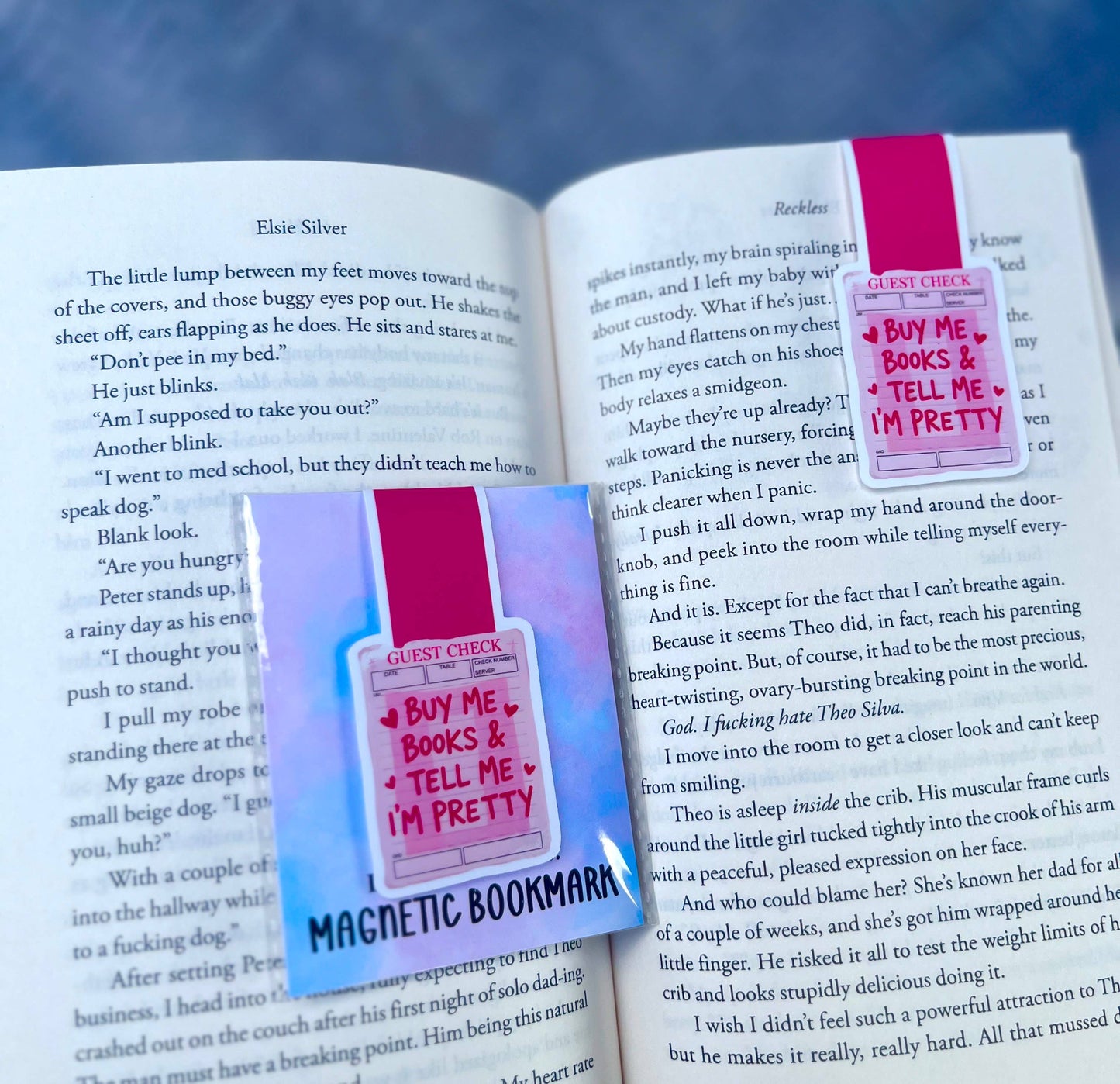Magnetic Bookmark - Buy Me Books and Tell Me I’m Pretty