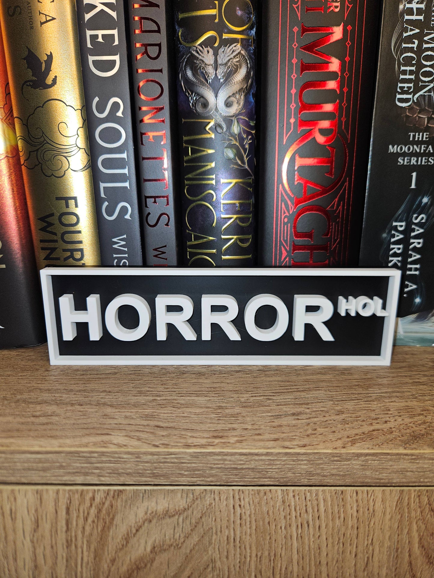 Library Street Signs-Book Genre Street Signs: Rose Gold / Romance Lane