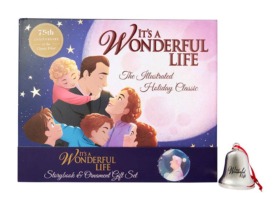 It's a Wonderful Life: The Illustrated Holiday Classic Gift Set [Book+Bell Ornament]