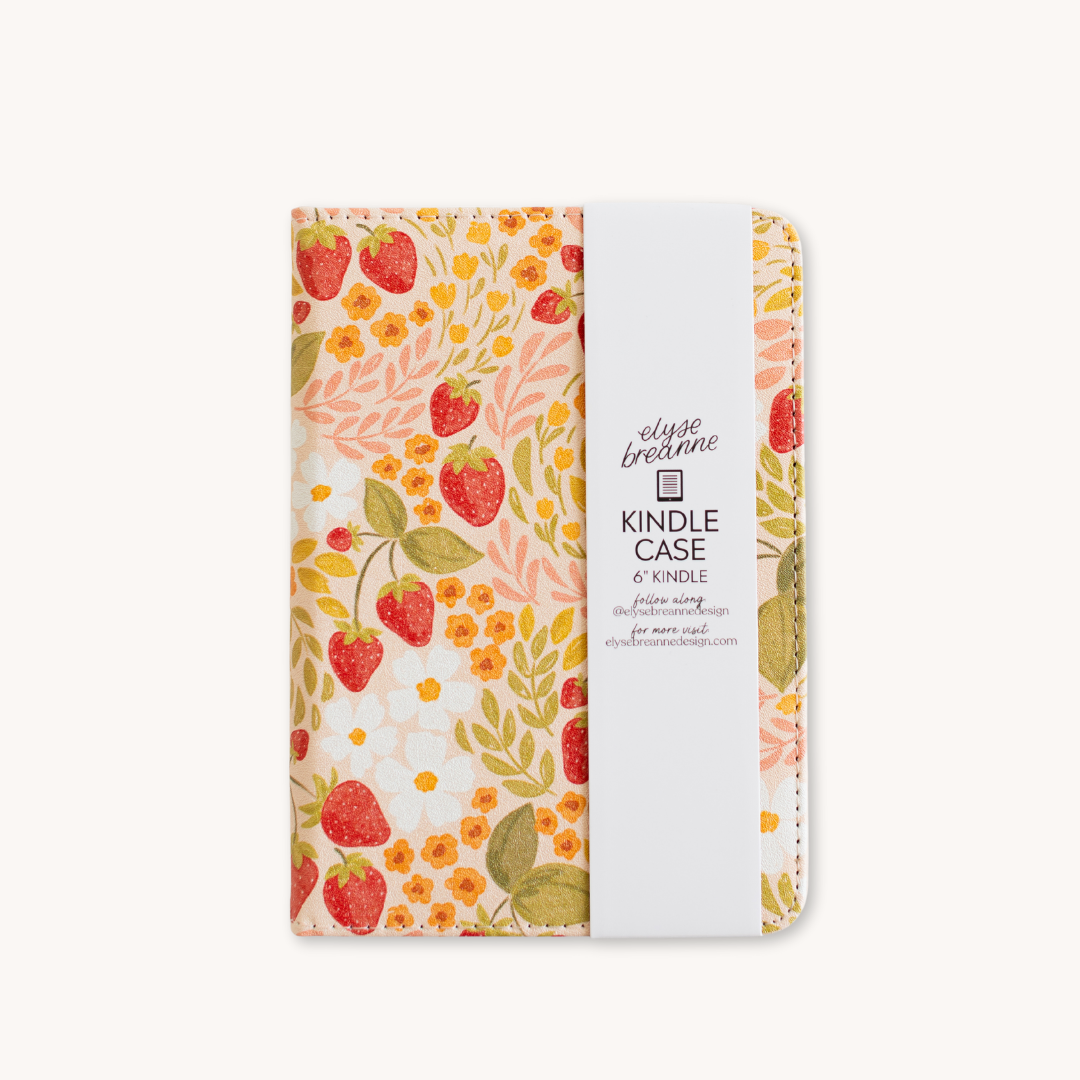 Strawberry Patch Kindle Case: Kindle Paperwhite (12th Generation)
