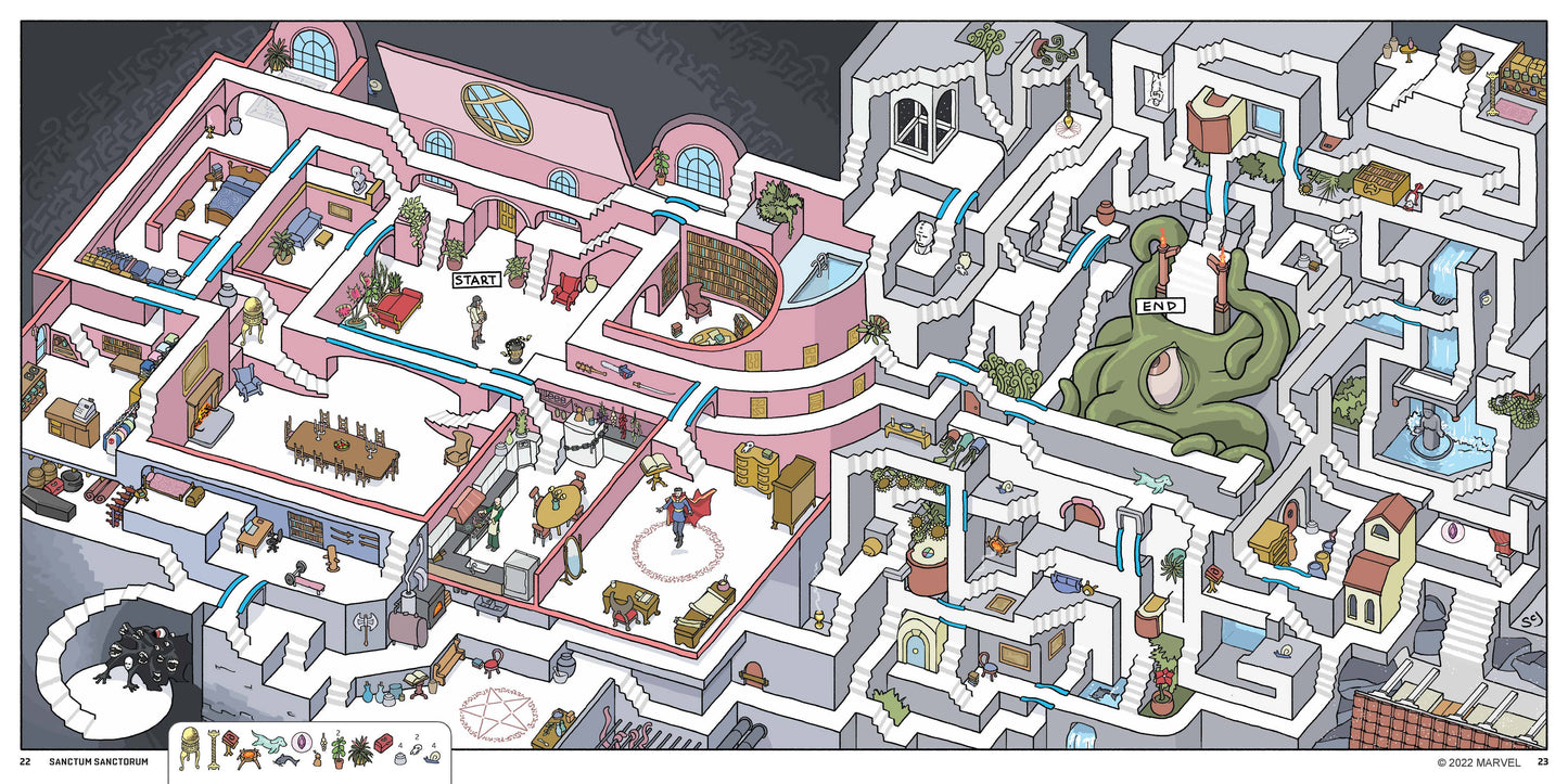 Marvel Mazes