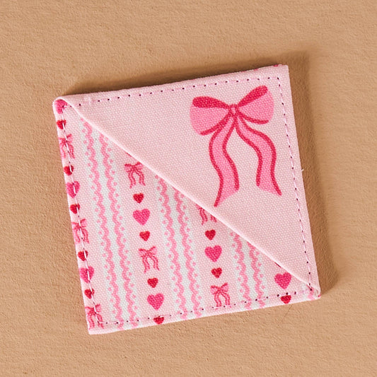 Corner Keeper Fabric Bookmark-Oh So Lovely