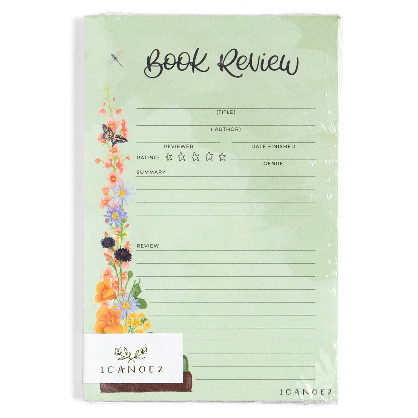 Book Review 4x6 Notepad