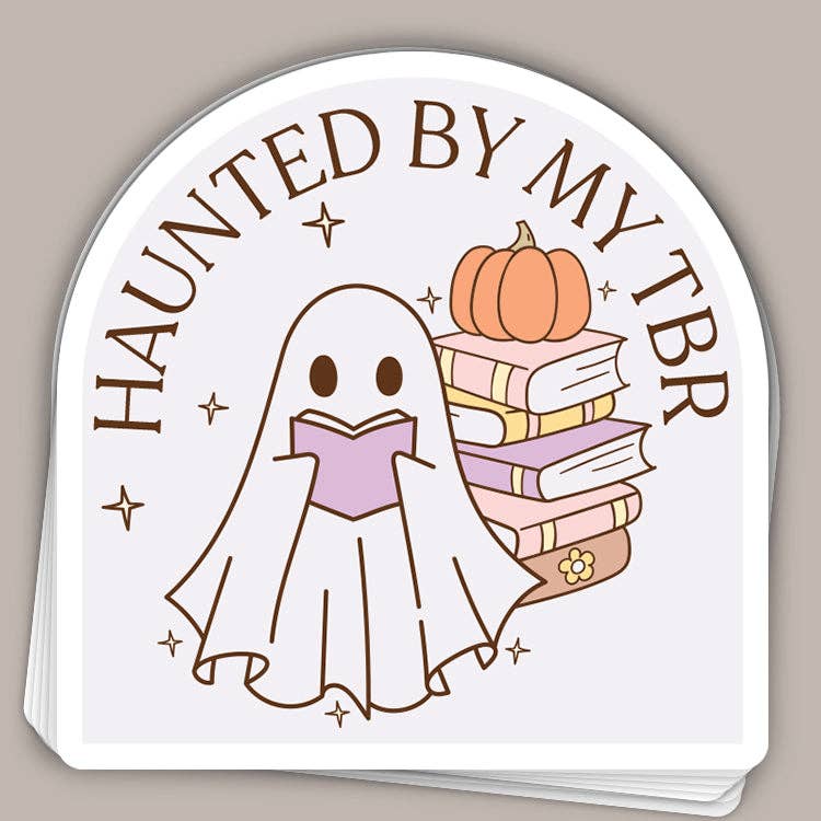 Haunted By My TBR (Decal): One Size
