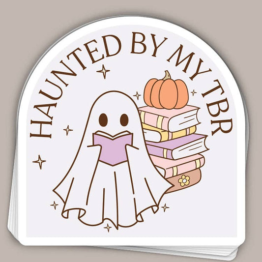 Haunted By My TBR (Decal): One Size