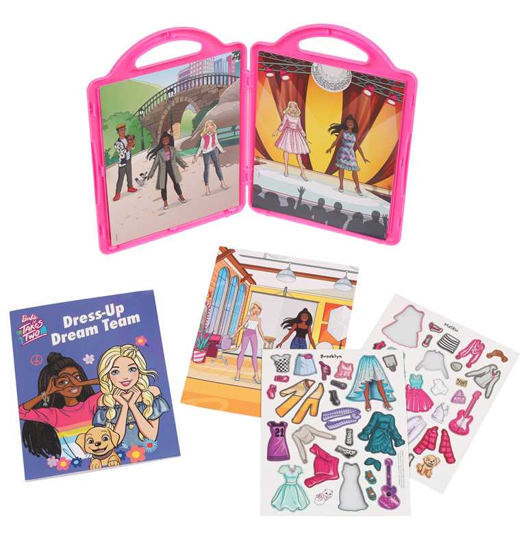 Barbie It Takes Two: Dress-Up Dream Team by Maggie Fischer: Kit - Paperback; 32 pages / English