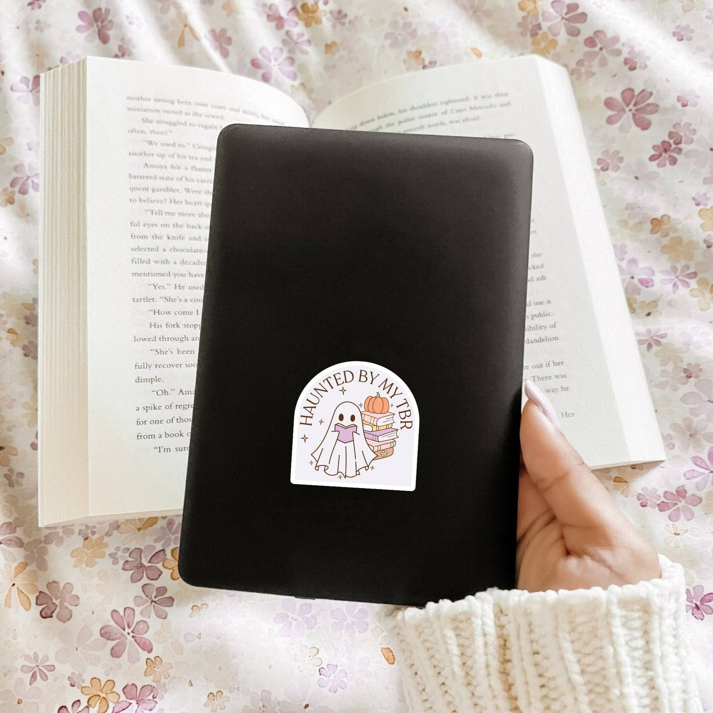 Haunted By My TBR (Decal): One Size