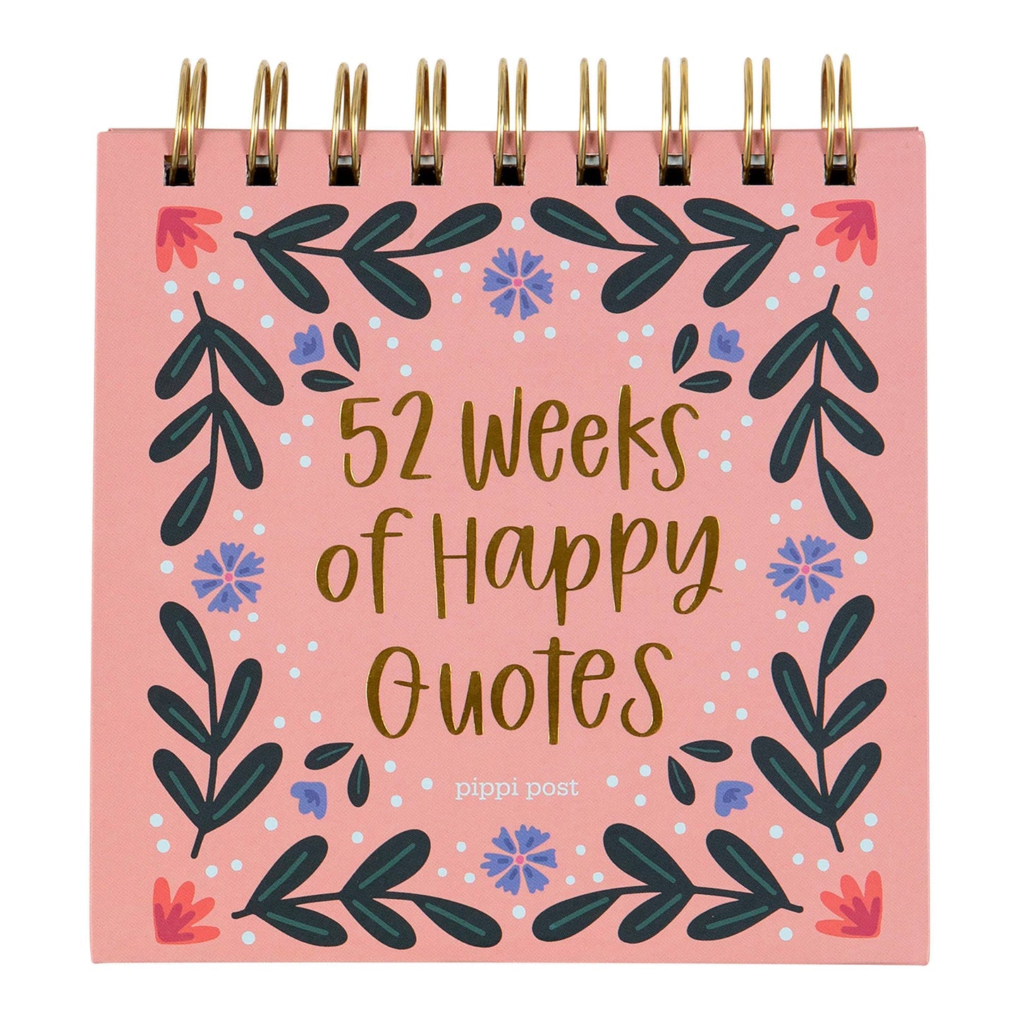 52 Weeks of Happy Quotes - Desk Flip Calendar