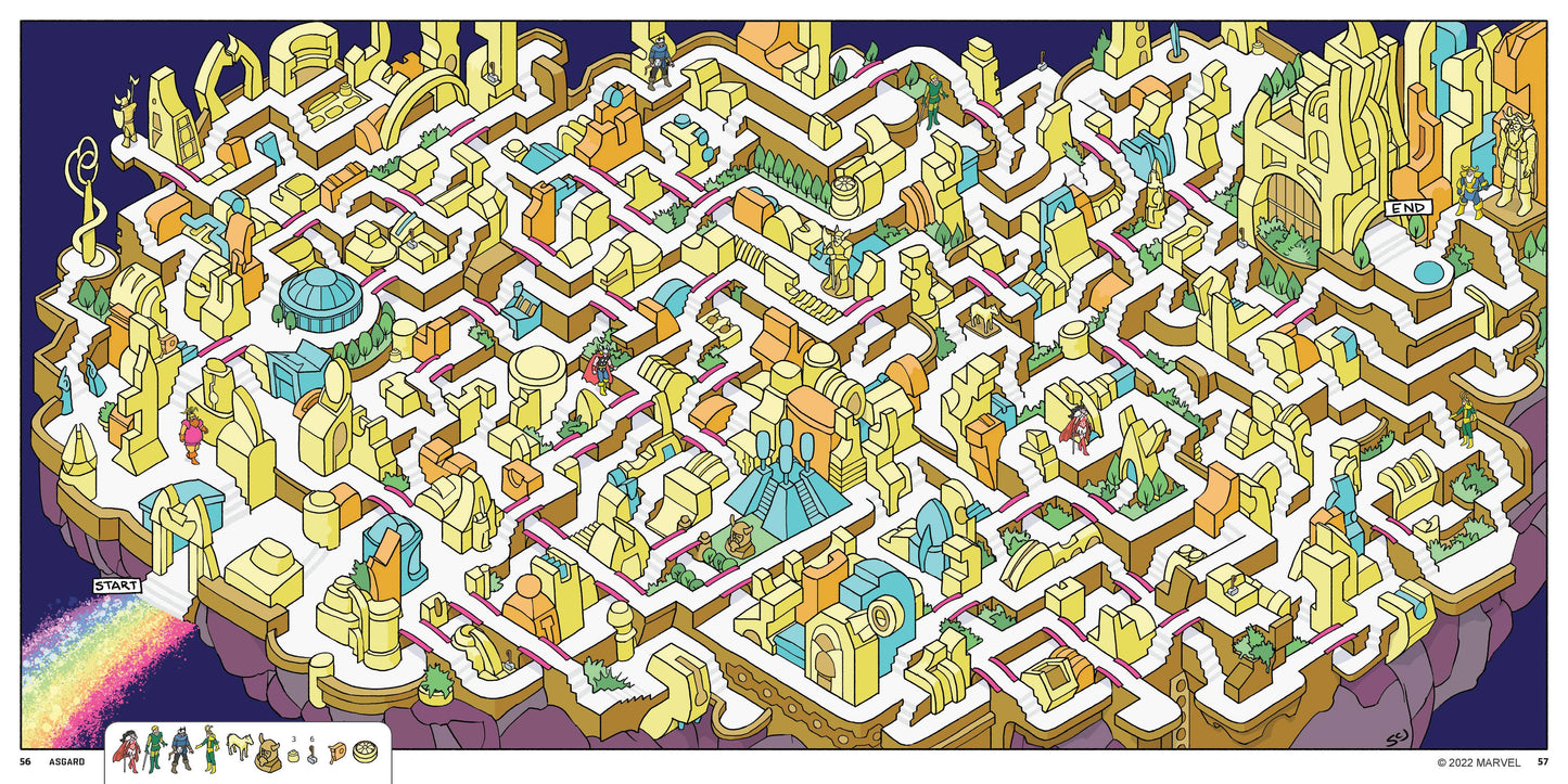 Marvel Mazes
