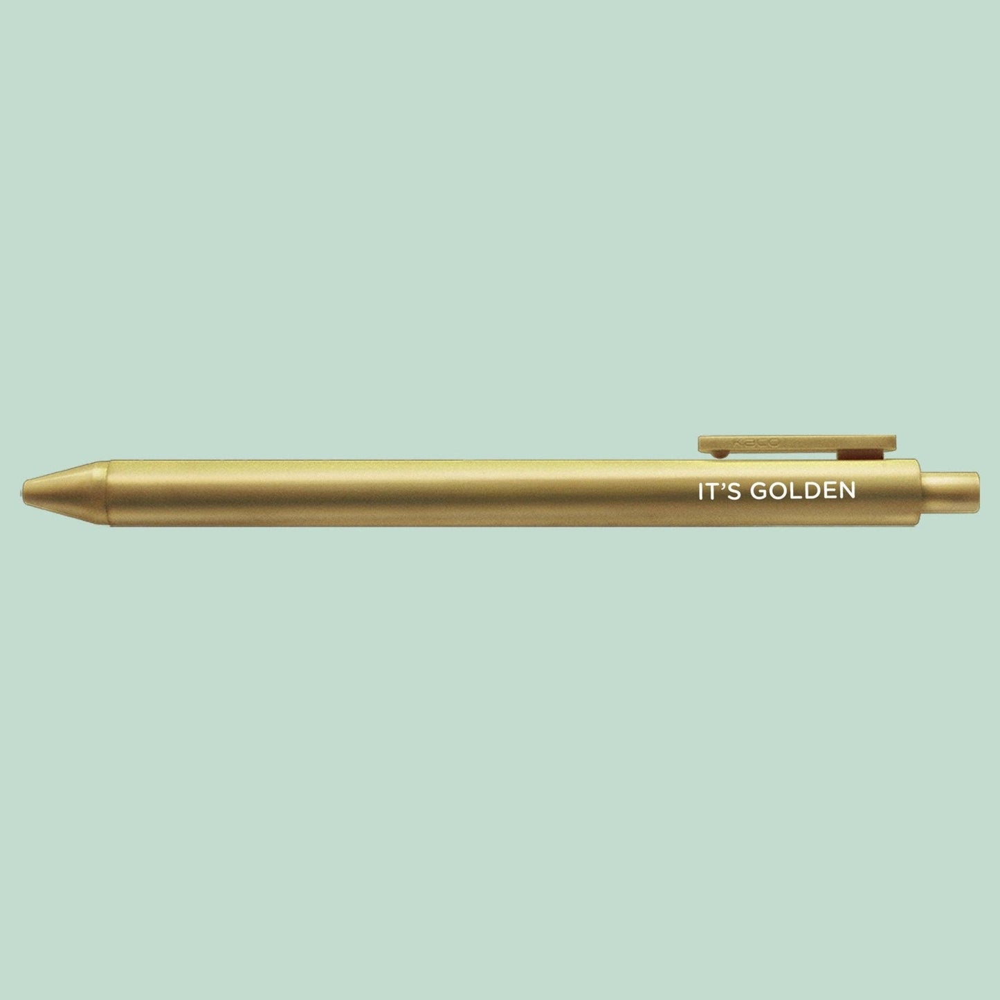 It's Golden jotter gel pen