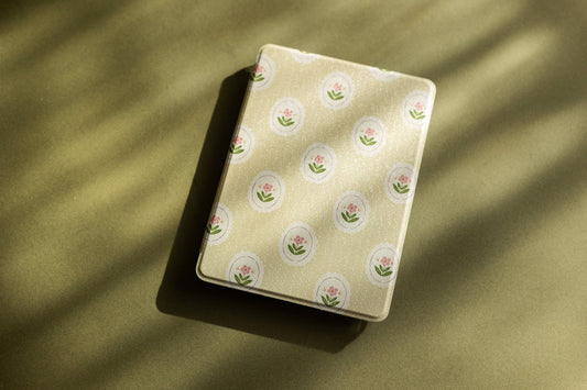 Cottage Blooms Removable Cover Kindle Case: PPW 12th Gen