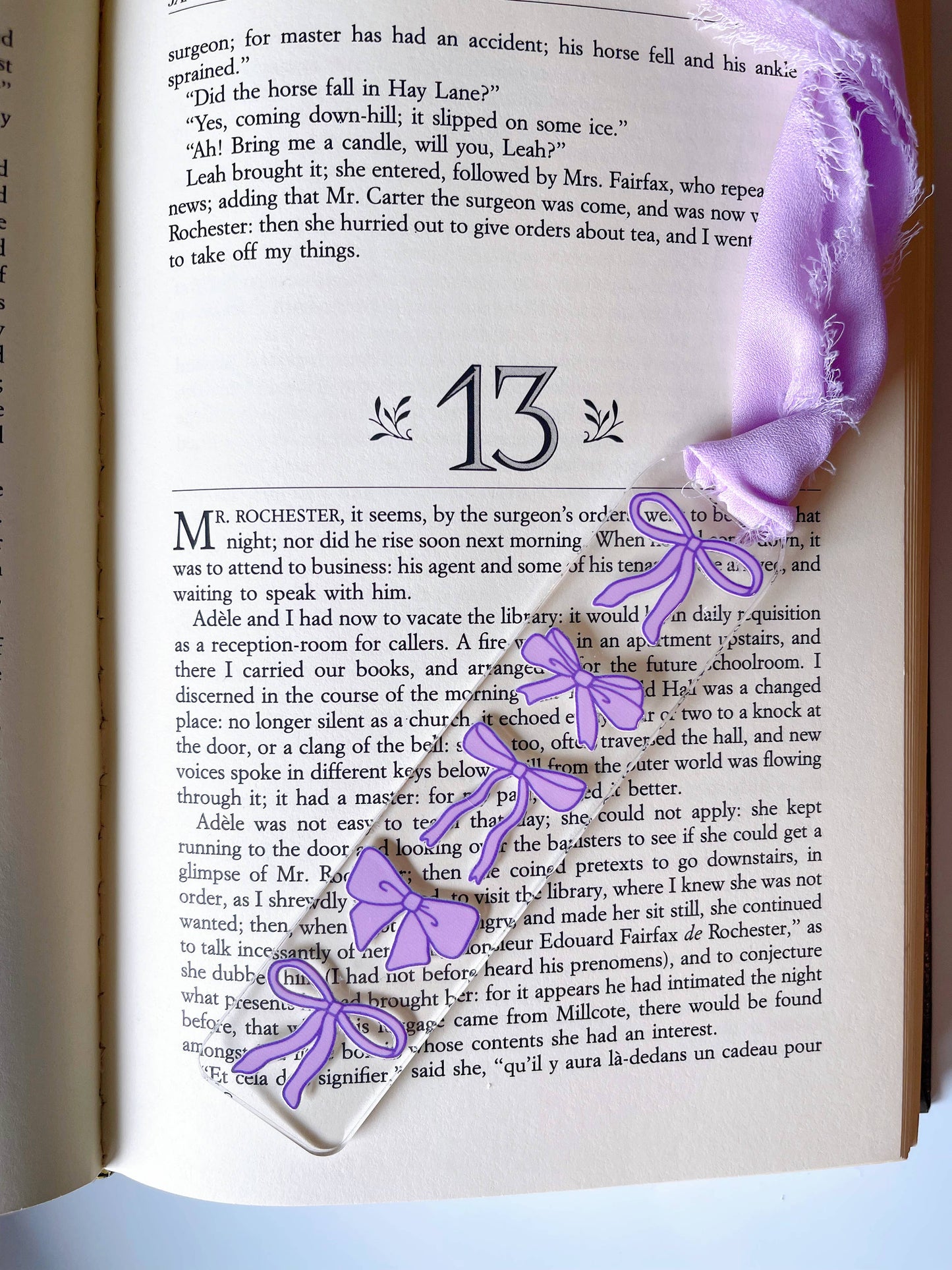 Acrylic Bookmarks-multiple styles available: Cherry and bows