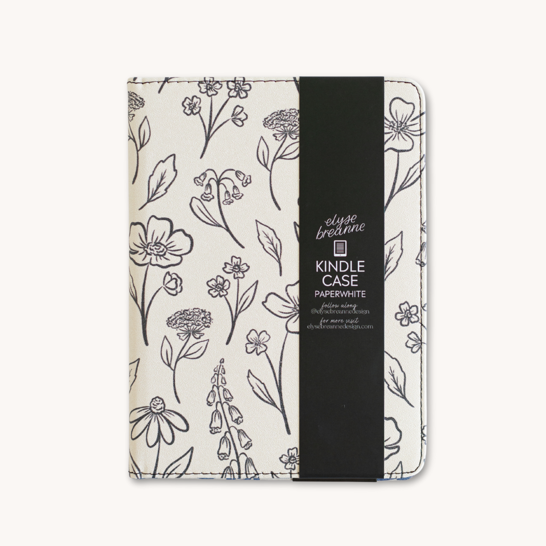 Pressed Floral Kindle Case: Kindle Paperwhite (11th Generation)
