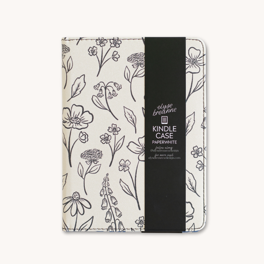 Pressed Floral Kindle Case: Kindle Paperwhite (12th Generation)