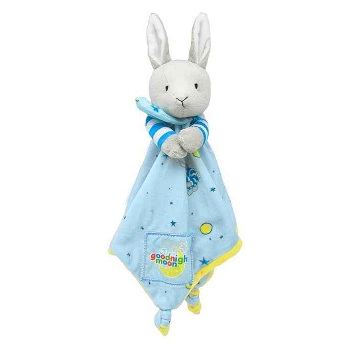 Goodnight Moon Bunny Plush Stuffed Animal Snuggler Lovey Security Blanket