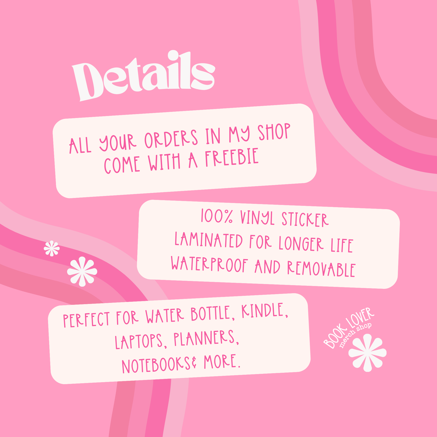 All Booked for Valentines Stickers / Bookish Stickers: 2''