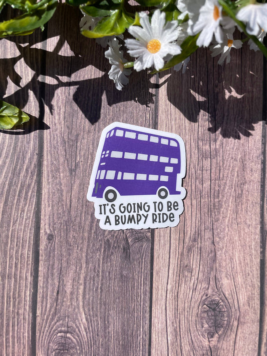 Bumpy Ride - The Knight Bus, Harry Potter-Themed Sticker