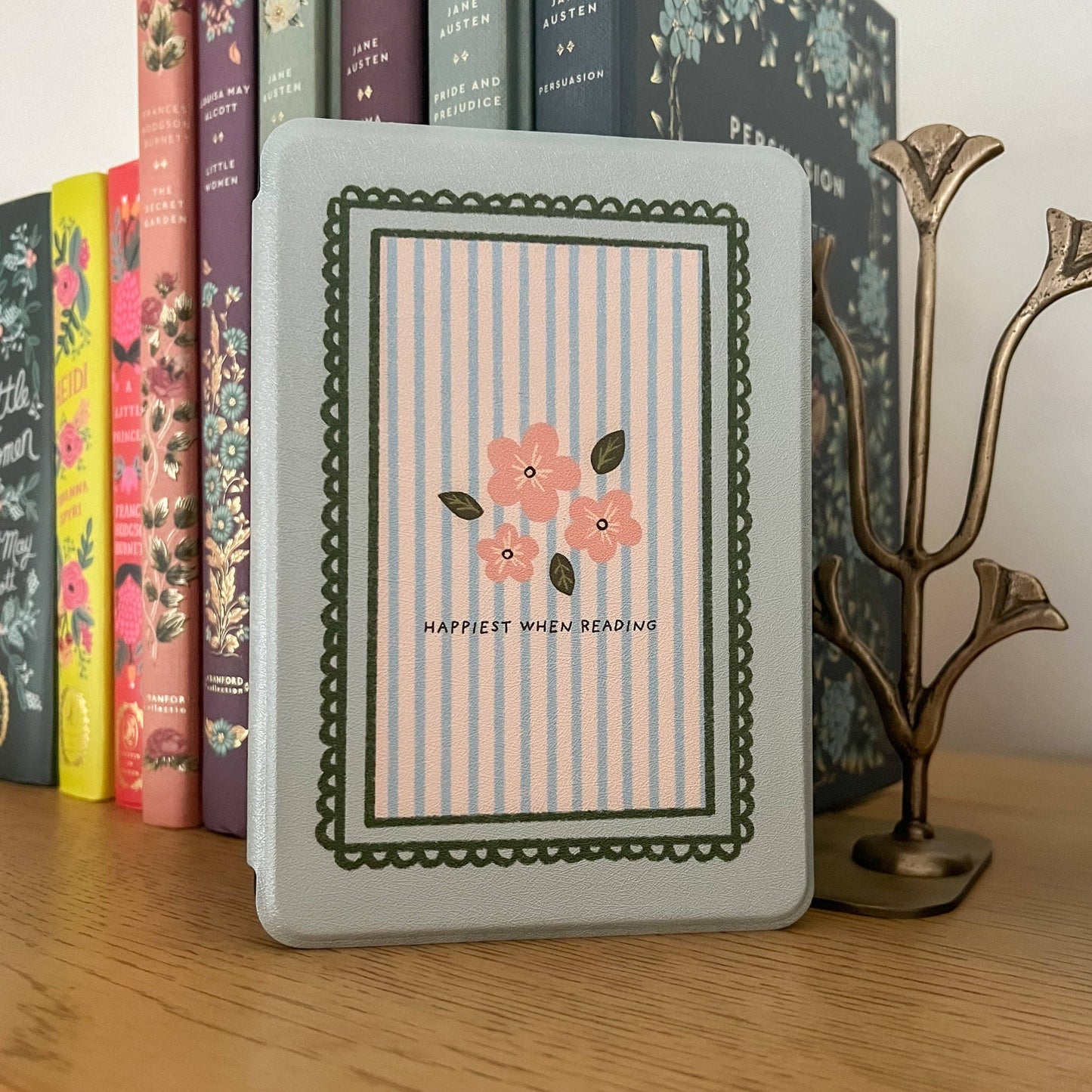 Happiest When Reading Kindle Case: Double Sided Print / Paperwhite 11 Gen. (2021)