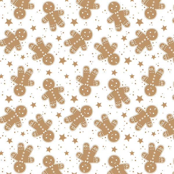 Christmas Print Bulk Tissue Paper: Christmas Bows / 120 Pack