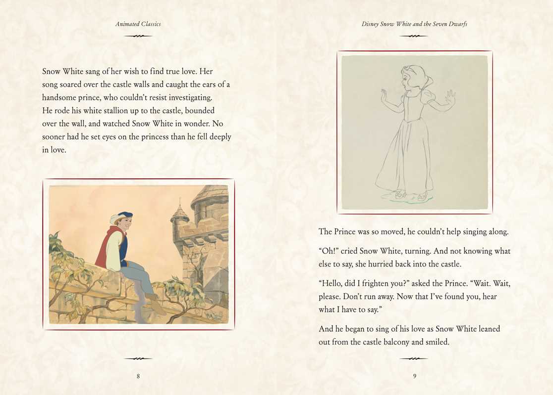 Disney Animated Classics: Snow White and the Seven Dwarfs by Editors of Studio Fun International: Hardcover; 74 pages / English