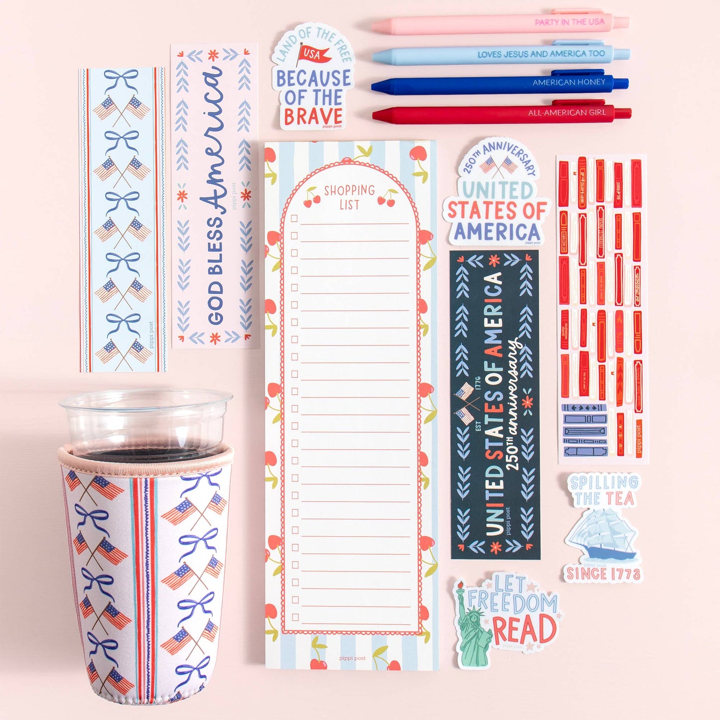 God Bless America Bookmark Set
