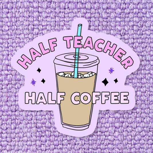 Coffee Teaching sticker