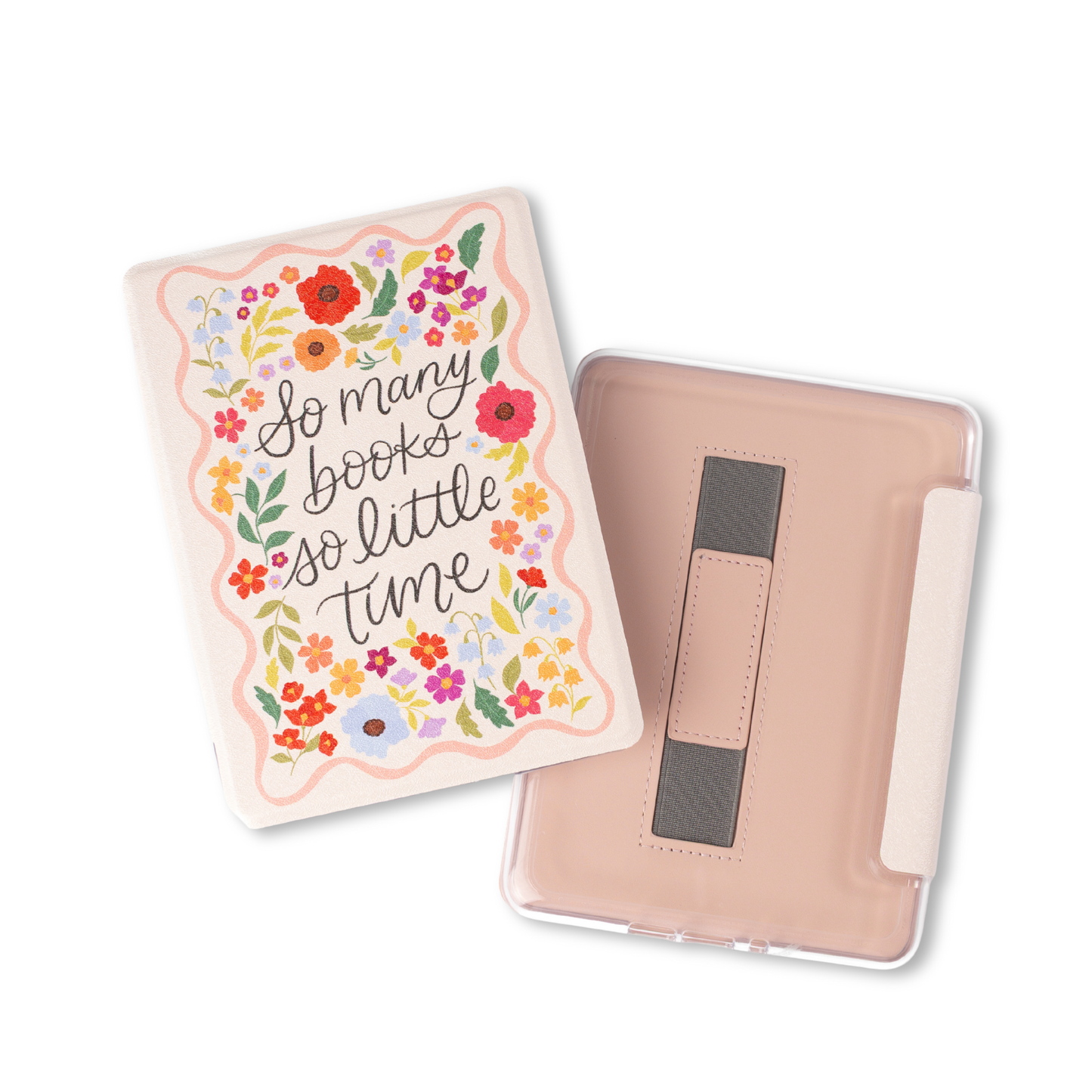 So Many Books Clear Back Kindle Case | Bookish & Reading: Kindle Paperwhite (11th Generation)