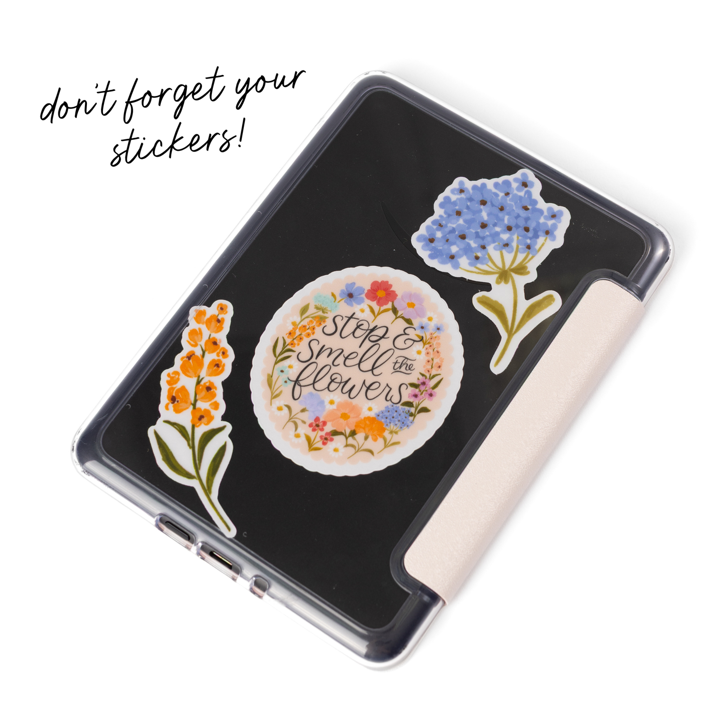 So Many Books Clear Back Kindle Case | Bookish & Reading: Kindle Paperwhite (11th Generation)