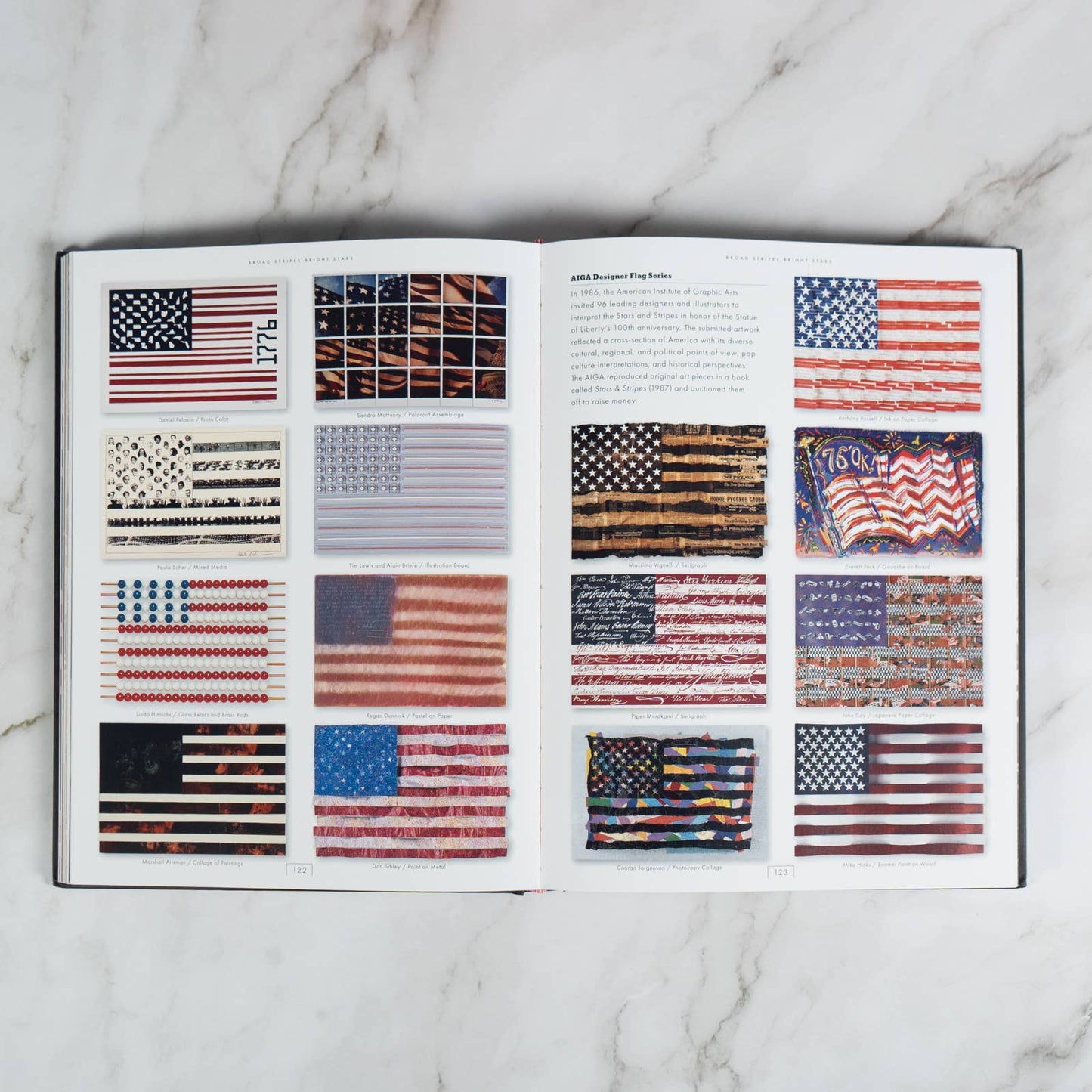 Broad Stripes Bright Stars by Kit Hinrichs: Hardcover; 280 pages / English / America 250