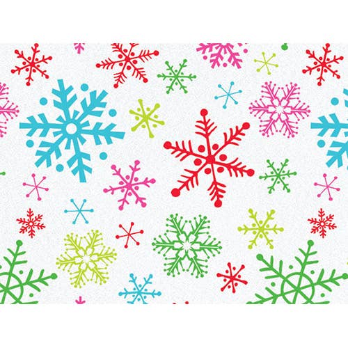 Christmas Print Bulk Tissue Paper: Christmas Bows / 120 Pack